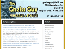 Tablet Screenshot of gneissguy.ca